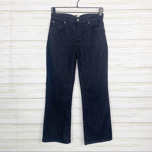 Eileen Fisher Cotton Stretch Straight Leg Ankle Jeans - Picture 2 of 8